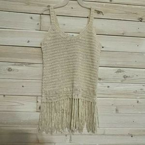 💕 knit sleeveless summer top